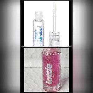 💚 3/$10 2 Lottie London Oil Slick Lip Gloss